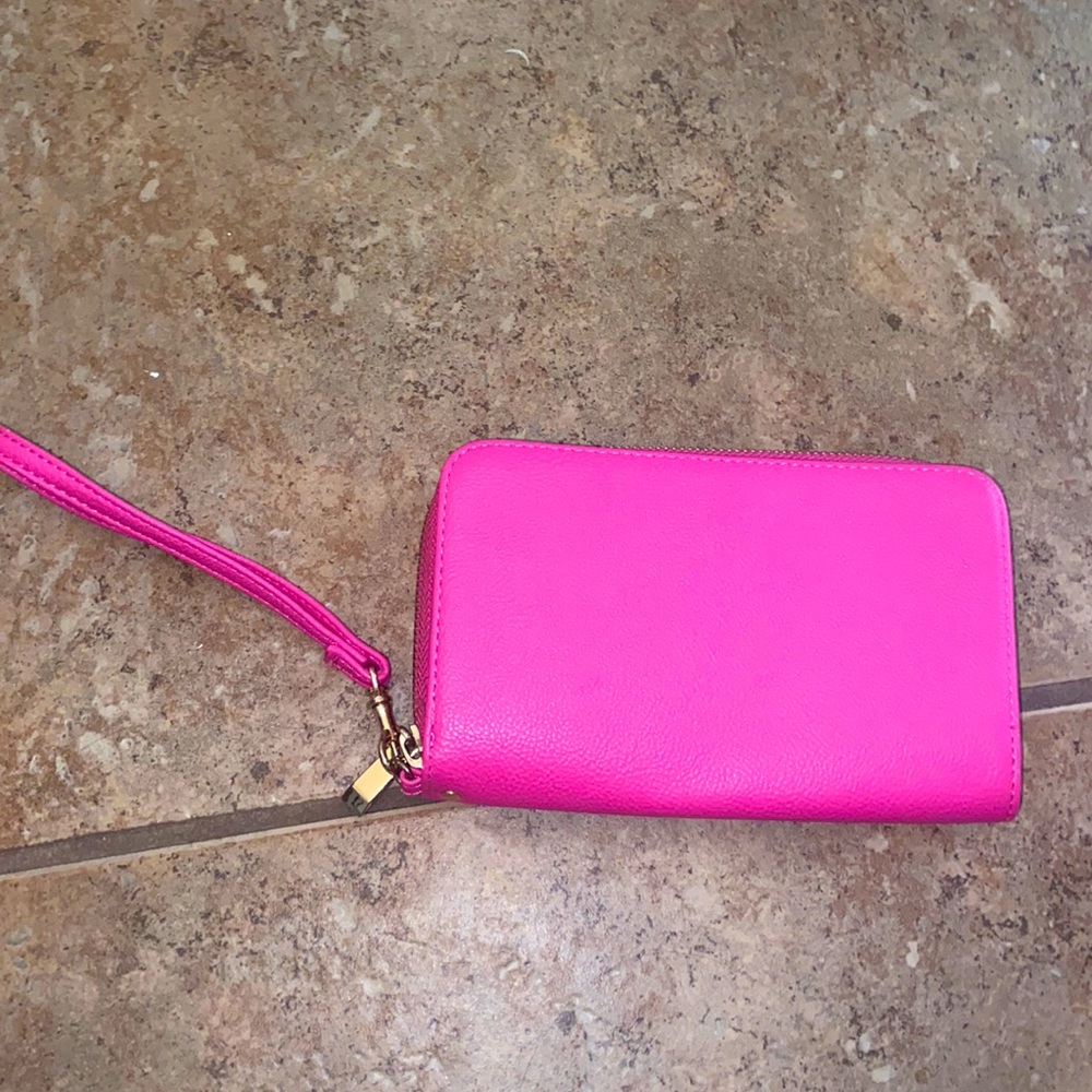 Pink wallet